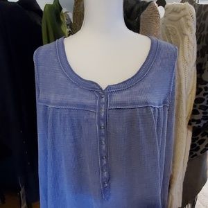 WE THE FREE purple long sleeve shirt